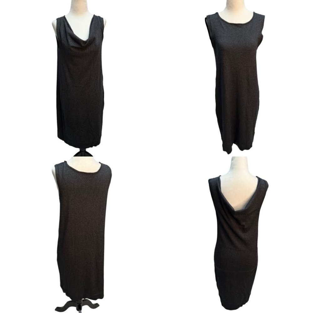 MEXX Grey Sleelveless Dress Reversible Knit Size S